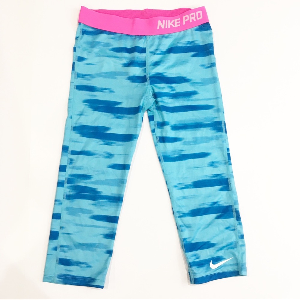 Nike Pro Girls dri Fit Leggings Size 6X/7